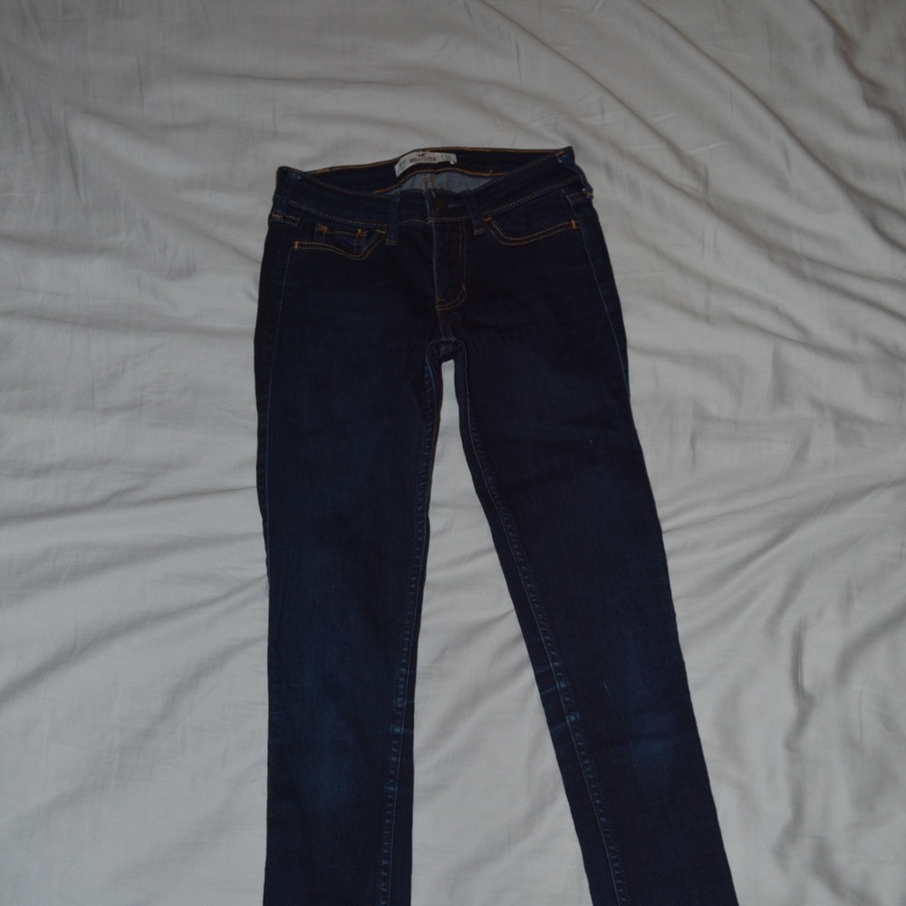 Hollister Dark Wash Low Raise Jeans